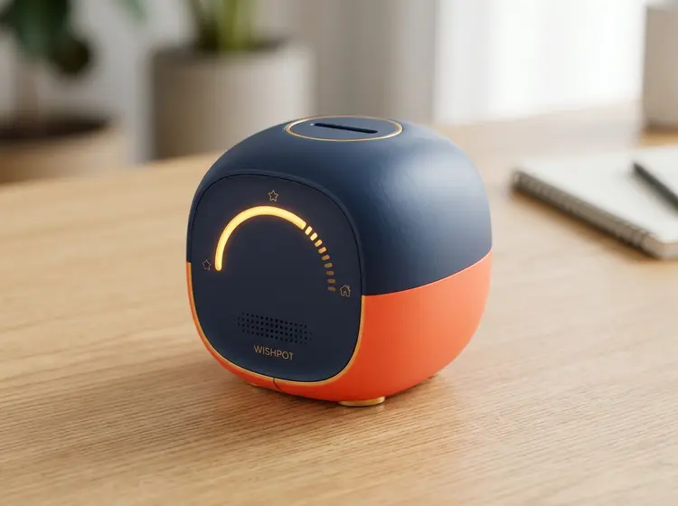 WishPot Digital Smart Savings Device concept preview